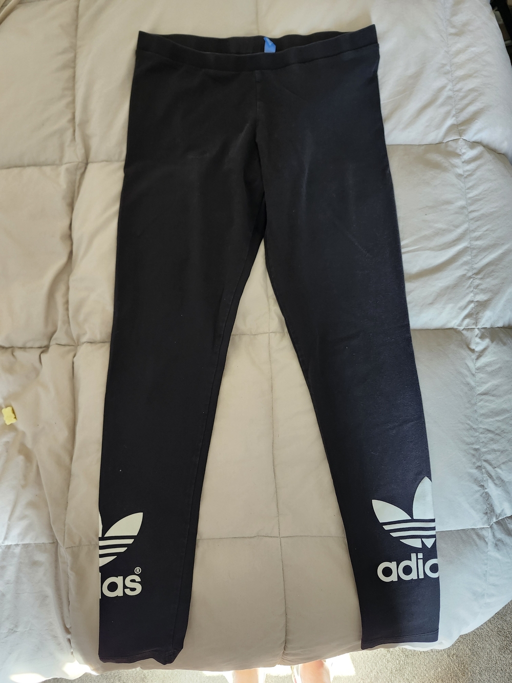 Women's Small adidas Black & White Leggings